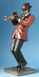 Parastone LE MONDE DU JAZZ man met trompet WU76219 TRUMPET