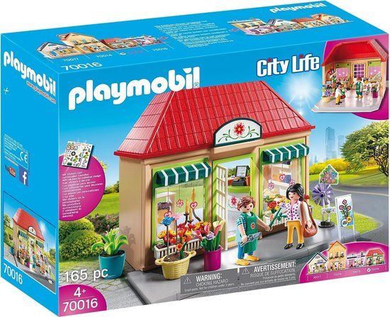 PLAYMOBIL Mijn bloemenwinkel - 70016