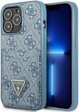 Guess 4G Double Card Back Case geschikt voor Apple iPhone 13 Pro (6.1") - Blauw