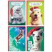 Hallmark Shoebox Grappige kerstkaarten in doos (24 kaarten en 24 enveloppen), hond, kat, lama, rendier