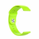 By Qubix - Sportbandje - Lichtgroen - Small - 18mm - Geschikt voor Garmin Venu 4 (41mm)
