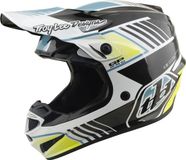 Troy Lee Designs GP Pro MIPS Segment Jeugd motocrosshelm - Grijs/wit