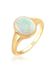 Elli Women's Lady Ring 925 Silver 1 Opal 52 Goud 32020179