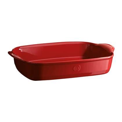 Emile Henry Ovenschaal 42 x 27 cm - Rood