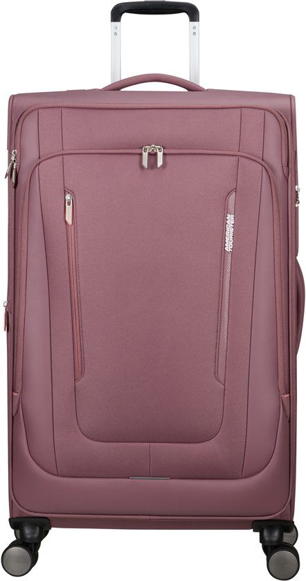 American Tourister trolley Wanderlite Spinner Exp. TSA Galactic Mauve 80cm
