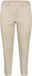 KAFFE CURVE KAFFE Damesbroek 7/8 chino Leana Veder Grijs