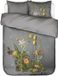 Essenza Ficaria Dekbedovertrek Biologisch Katoensatijn Grijs - Lits-Jumeaux - 240x200/220 cm