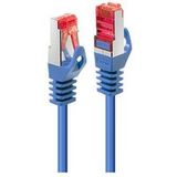 Lindy Basic - Verbindingskabel - RJ-45 (M) naar RJ-45 (M) - 5 m - SFTP, PiMF - CAT 6 - blauw