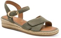 Tamaris Leren sandalen met plateauzool Comfort Sage Suede Vrouwen Maat 37