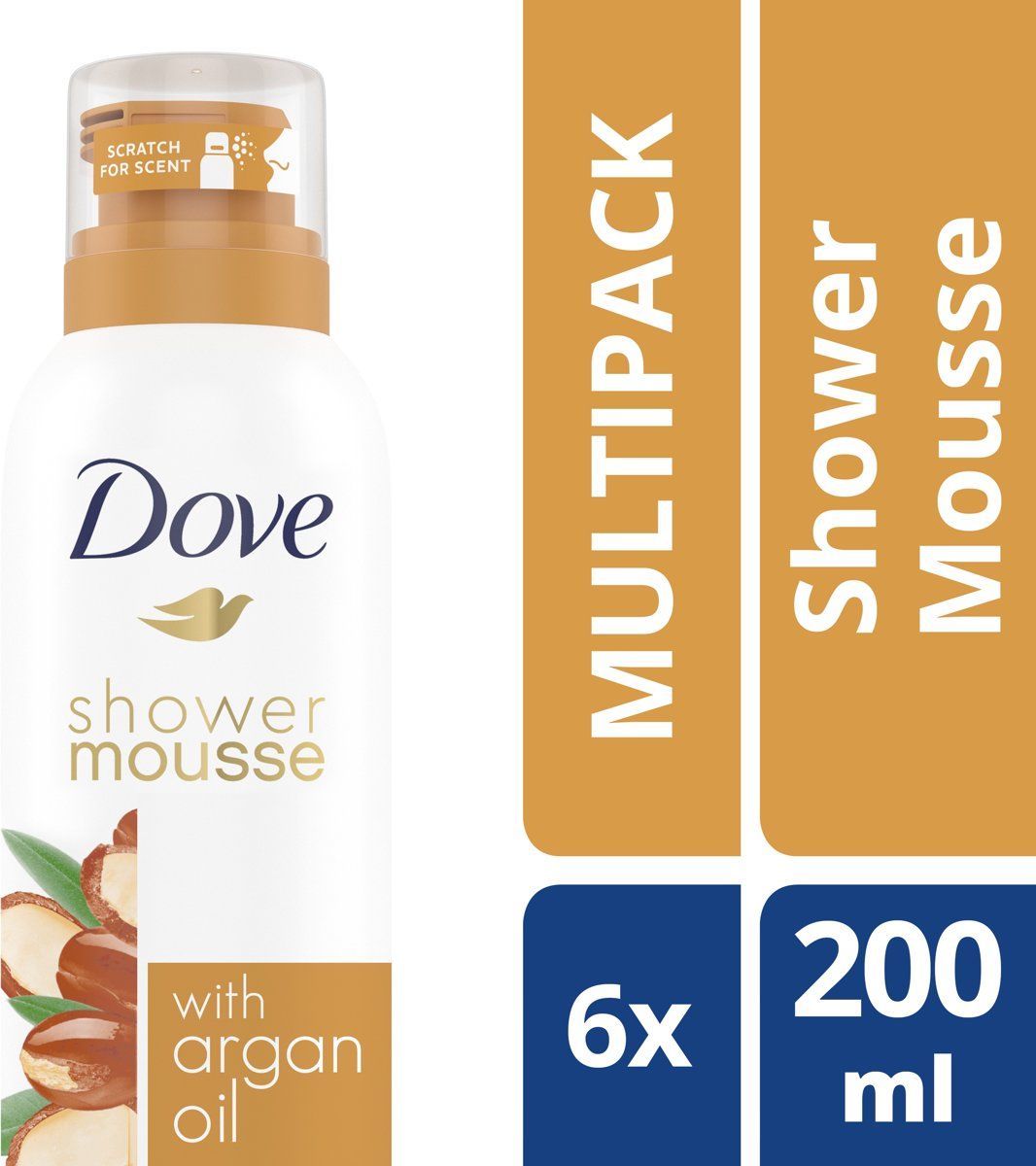 Dove Argan Oil Doucheschuim - 8710447280126