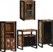 Maison Exclusive - Ensemble de meubles de salle de bain, 4 pièces, massif, bois recyclé