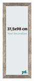 Your Decoration - Cadre de puzzle 37,5x98 cm - Métal Vintage - Cadre de puzzle 1500-2000 pièces - Cadre photo MDF - Mura