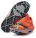 YakTrax Run, antislip schoennoppen met punten en stalen spoel, met reflecterende veiligheidsriem, hardlopen op sneeuw en ijs, grijs, 44-46