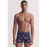 JACK & JONES ADDITIONALS boxershorts - donkerblauw/zwart (set van 10)