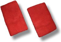 US Glove Polsbanden - Zweetbanden - All-Sports - Katoen - Rood - 11 cm