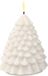 Deluxe Homeart Kerstboom LED Kaars Wit 11 cm