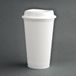 Olympia Polypropyleen Herbruikbare Koffiebeker 450ml (25 Stuks) - Wit