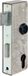 Alberts 413354 slotkast | met verzinkt slot | staal | doornmaat 40 mm | 170 x 60 x 30 mm