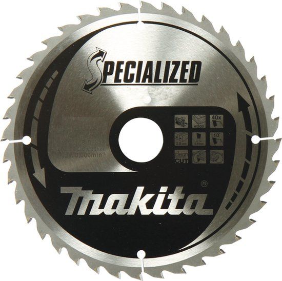 Makita B-33021 Invalcirkelzaagblad voor Aluminium | Specialized | Ø165mm Asgat 20mm 56T