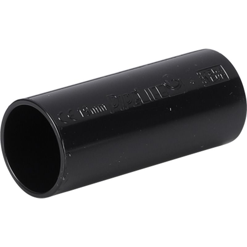 Sok PVC slagvast 3/4" (19mm) zwart (3 stuks)