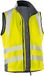 KÜBLER PSA REFLECTIQ 72078340 Hi Vis Reflecterend Werkvest HEREN Veiligheidsvest Signaalgeel Antraciet - EN ISO 20471