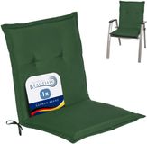 Beautissu Tuinkussen Lage Rug Loft NL 100 x 50 x 6 cm – Kussen Groen – Tuinstoelkussens Zitkussen Tuinstoel
