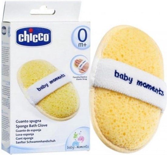 Chicco Baby Moments Waschschwamm spugna per bambino Beige