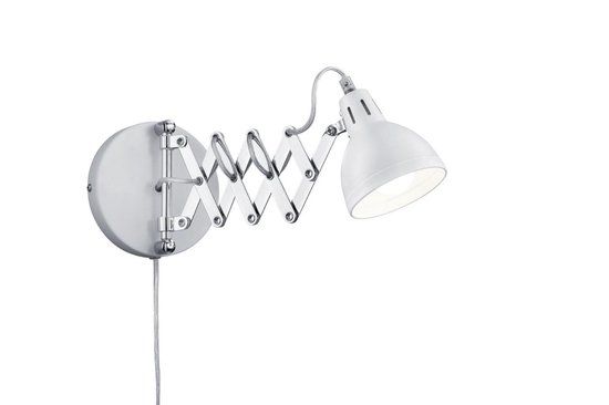 RL LIVE YOUR LIGHT LT-Luce Reality SCISSOR Wandlamp Wit Mat-Chroom (Zonder Lichtbron)