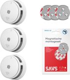 SAVS S10 Rookmelder 3-pack