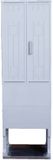 Fibox STCP 5342 Schakelkast 1275 x 530 x 250 Polyester Grijs-wit (RAL 7035)