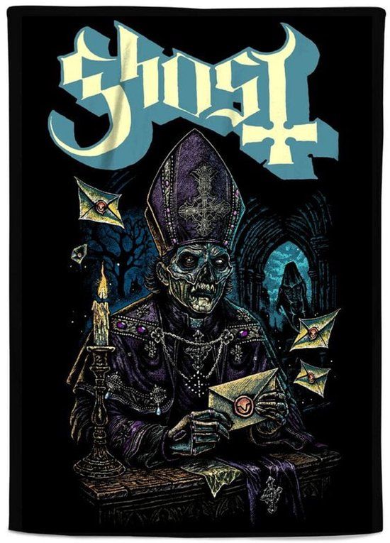 Ghost Missive Unisex Dekens - meerkleurig - Polyester