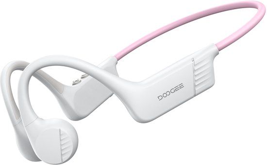 DOOGEE BoneBeatRun-botgeleidingsoortelefoons - Open-oor draadloze Bluetooth-sporthoofdtelefoon - IP66 zweetbestendig - 10 uur batterijduur - Verbinding met twee apparaten - Met microfoon - Ideaal voor fietsen en hardlopen