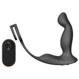 Sex HD Virgil - anneau pénis et testicules avec stimulateur prostate vibrant