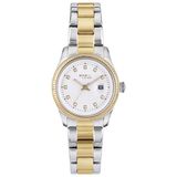 Breil Klassieke Elegantie Dames Polshorloge Analoog Staal Zilverkleurig Wit 3 mm