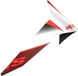 Alpinestars Supertech S-R10 Team, spoiler, Blanc/Rouge, Taille unique