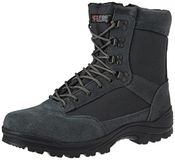 Mil-Tec Heren Tactical Boot M.YKK laarzen met rits, zwart, 43 EU