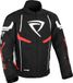DIFI Estoril Aerotex veste textile moto imperméable, noir/blanc/rouge, taille S
