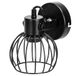 Glowster Zwarte metalen lamp (zonder lichtbron) E27
