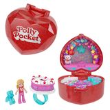 Polly Pocket Mattel 80th Ring Box