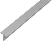 Alberts 471866 T-profiel | aluminium, zilverkleurig geanodiseerd | 1000 x 35 x 35 mm