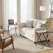 FurnitureR Set van 2 klaptafels, MDF en metaal, vintage bruin