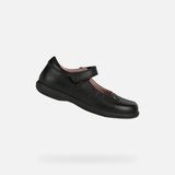 Geox J Naimara Girl A, sneakers voor meisjes, zwart.