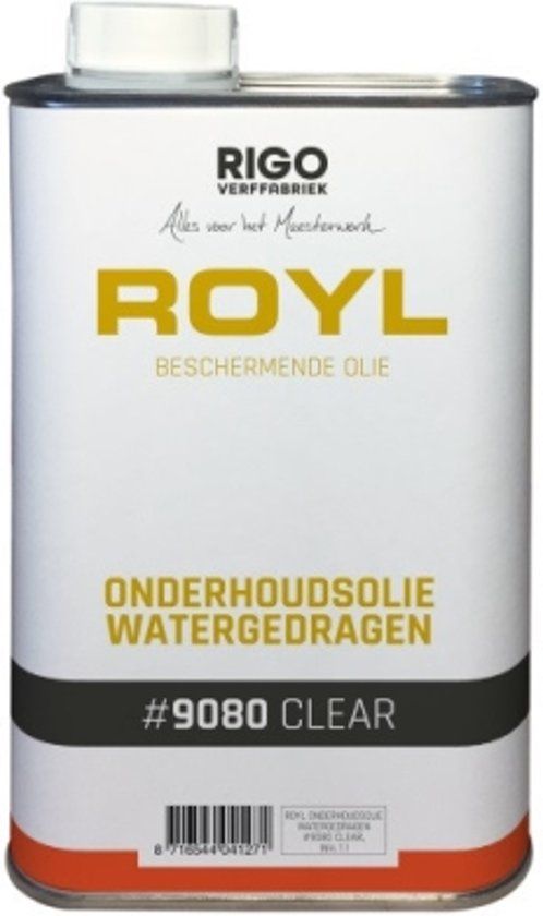 Rigostep Roylb ROYL Onderhoudsolie Watergedragen