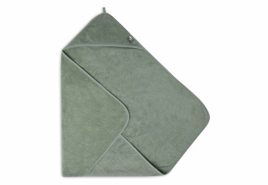 Jollein Baby Badcape - Groen - 75x75cm - Katoen