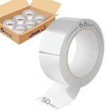 GIANTO 6 rollen transparant plakband