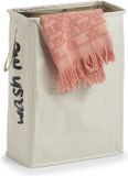 Zeller Smalle 20 cm wasmand - Beige - Katoen - Rechthoek