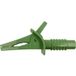 Cliff FCR7942 Veiligheids-krokodilklem Steekaansluiting 4 mm CAT II 1000 V, CAT III 600 V Groen