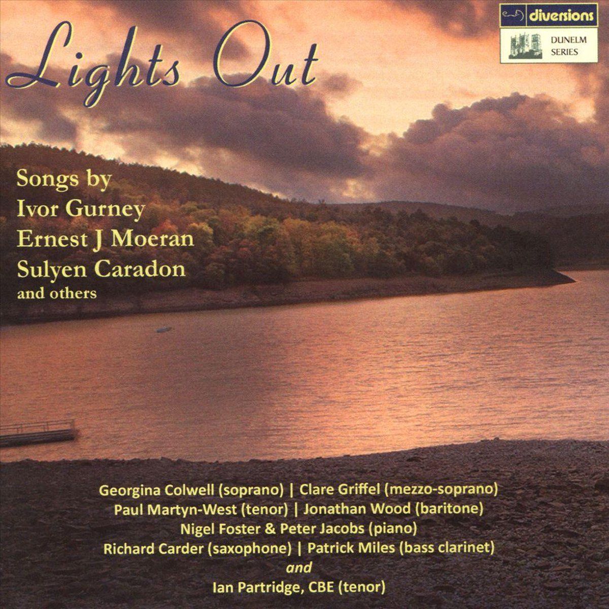 OUTHERE Georgina Colwell, Clare Griffel, Ian Partridge & P - Lights Out (CD)