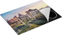 Chefcare Inductie Beschermer Romeins Architectuur 75x55cm - Multicolor