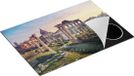 Chefcare Inductie Beschermer Romeins Architectuur 75x55cm - Multicolor